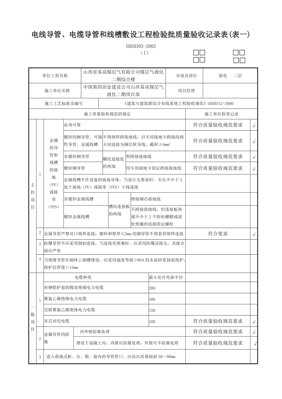 线管敷设检验批质量验收记录.doc_第3页