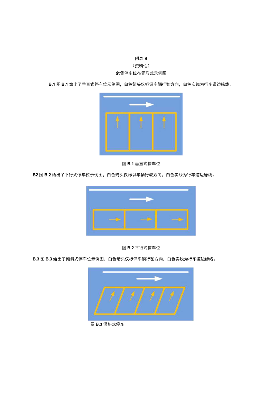 危货停车区安全距离示意图、车位布置形式示例图、交通标线、标志、警戒设施、临时停放检查表、登记、告知卡、应急物资.docx_第2页