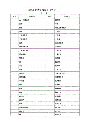 化学品安全技术说明书大全.doc