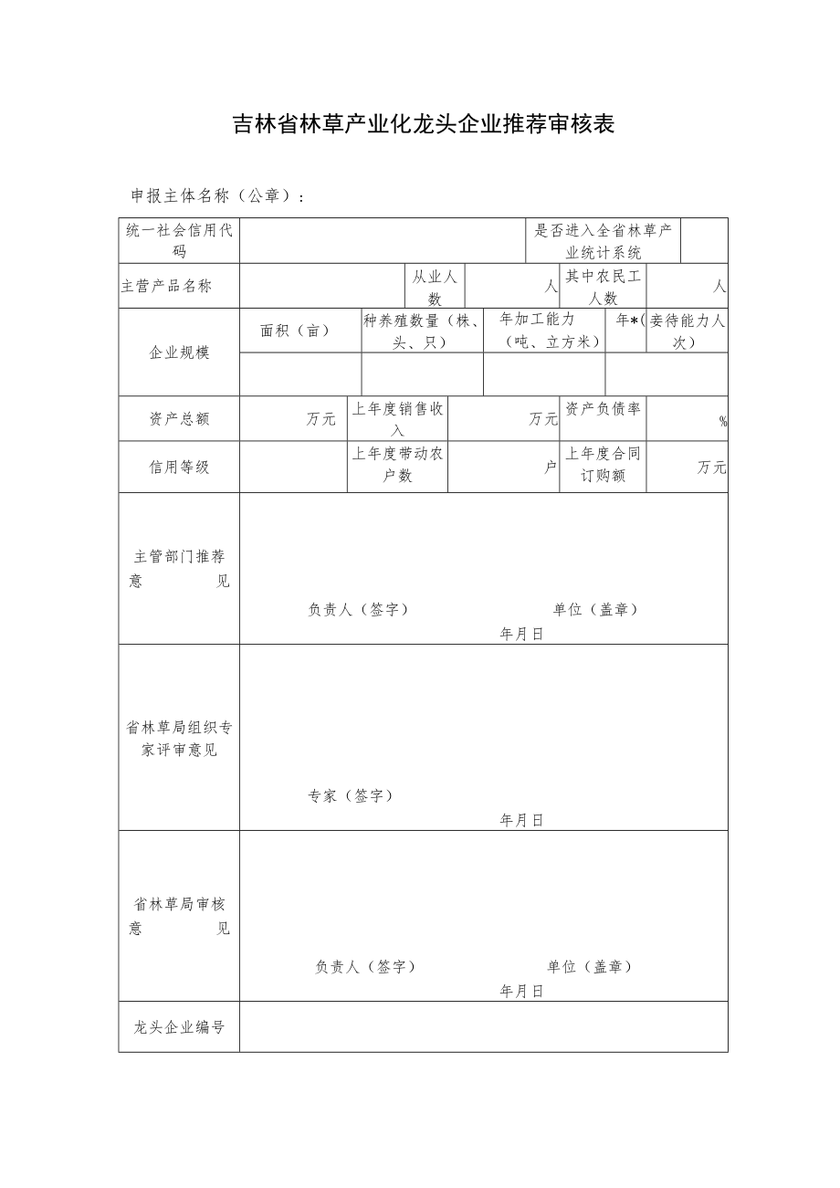 吉林省林草产业化龙头企业申报书、运行监测表.docx_第2页