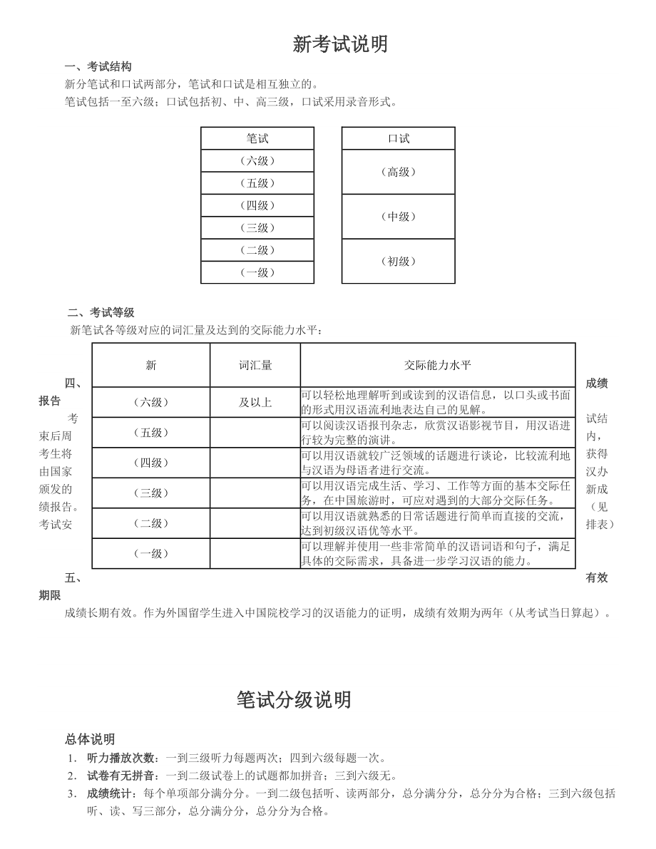 新HSK考试说明.doc_第1页