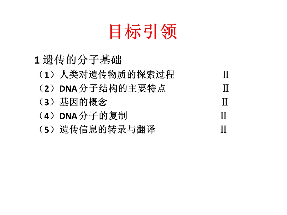 遗传的分子基础二轮复习 课件.ppt_第3页