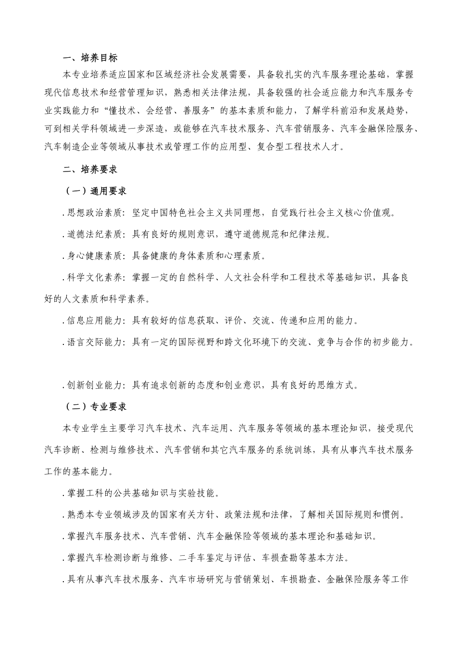 汽车服务工程专业人才培养方案.doc_第2页