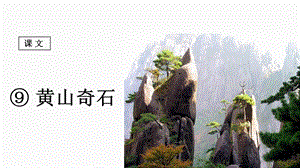 部编人教版二年级语文上册9黄山奇石公开课优质教学ppt课件.ppt