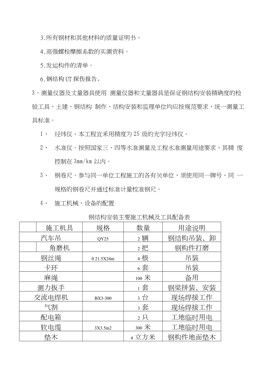 钢结构厂房安装施工及方案.doc_第3页