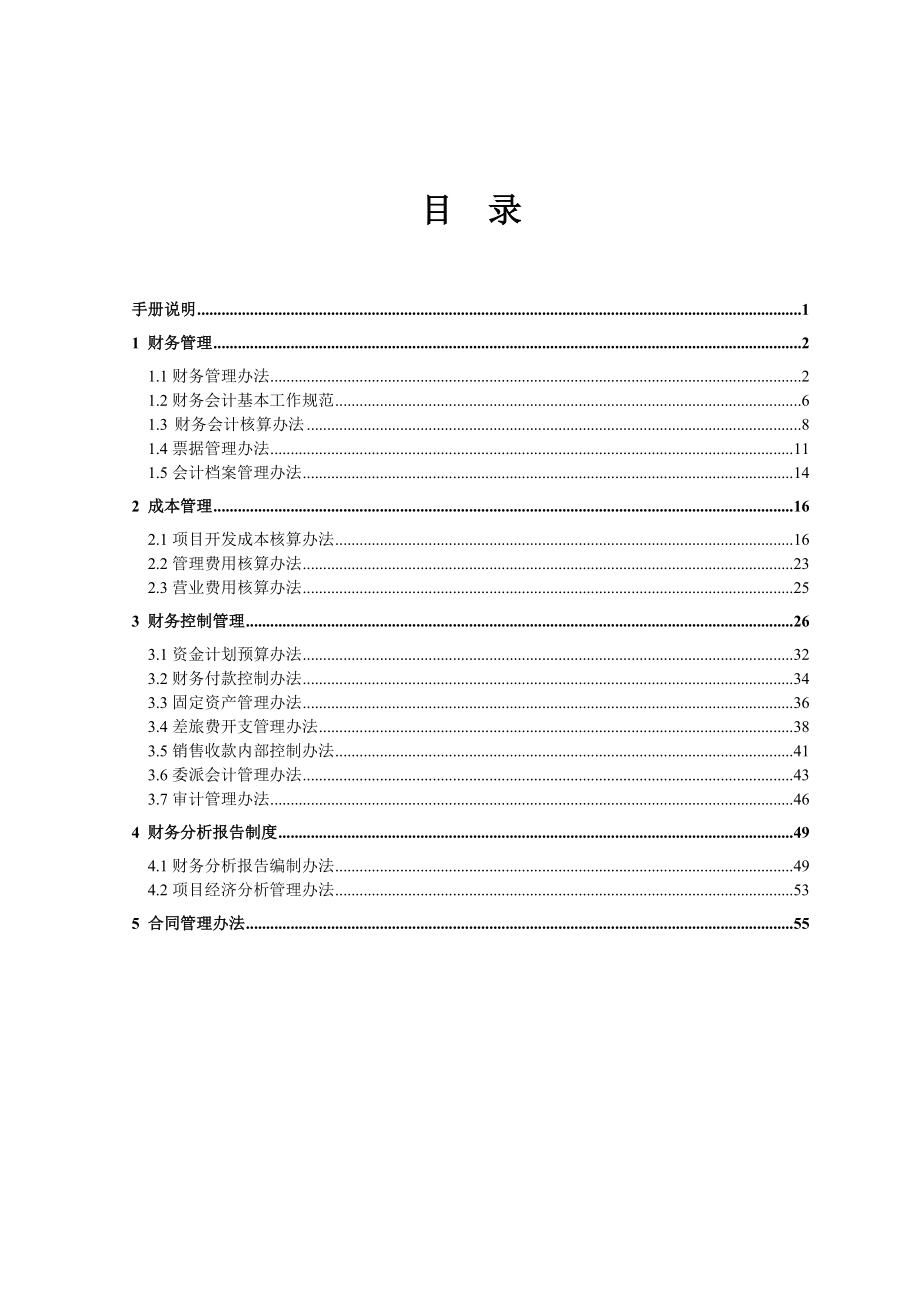 投资开发有限公司财务管理手册.doc_第2页