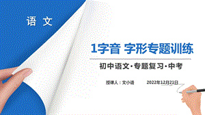 部编版语文九年级上册期末专题复习ppt课件(1 12专题完整版).pptx