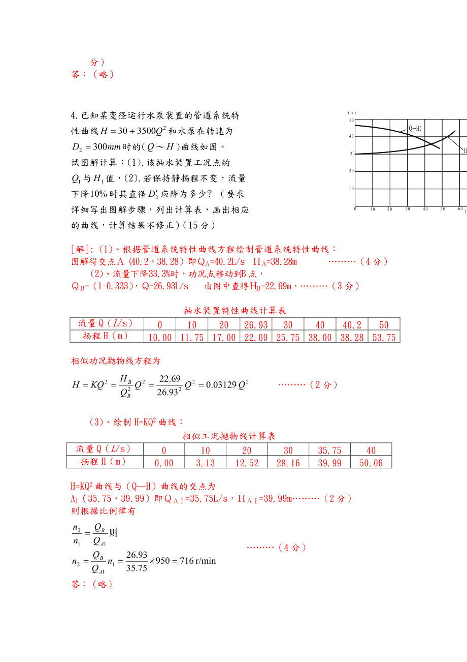 水泵与水泵站考试计算题.doc_第2页