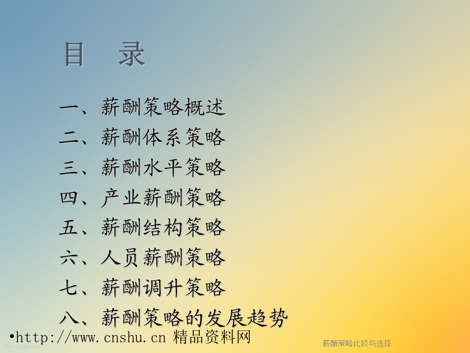 薪酬策略比较与选择课件.ppt_第2页