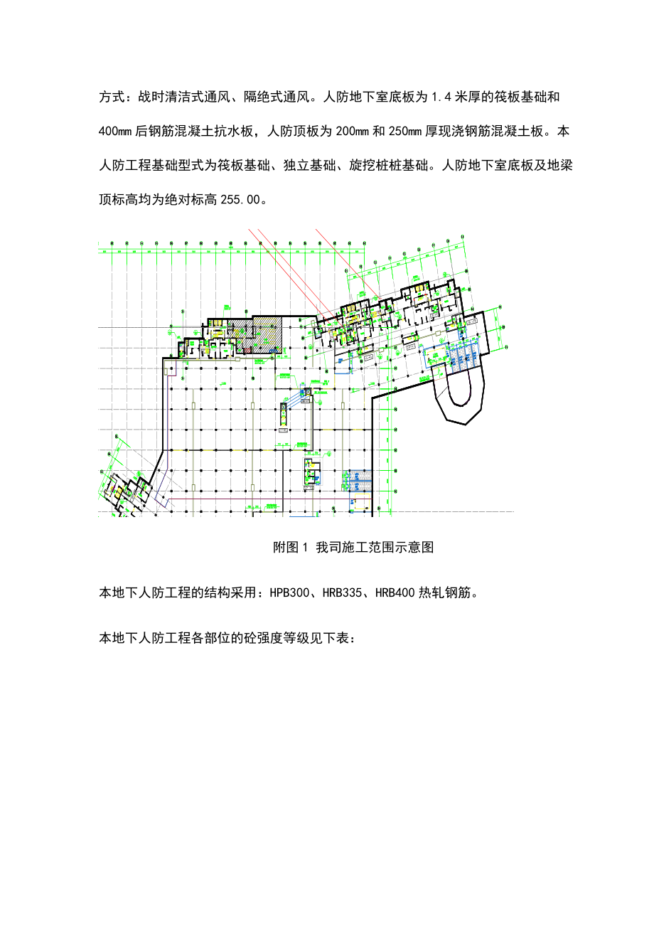 地下室人防工程施工组织设计方案.docx_第3页