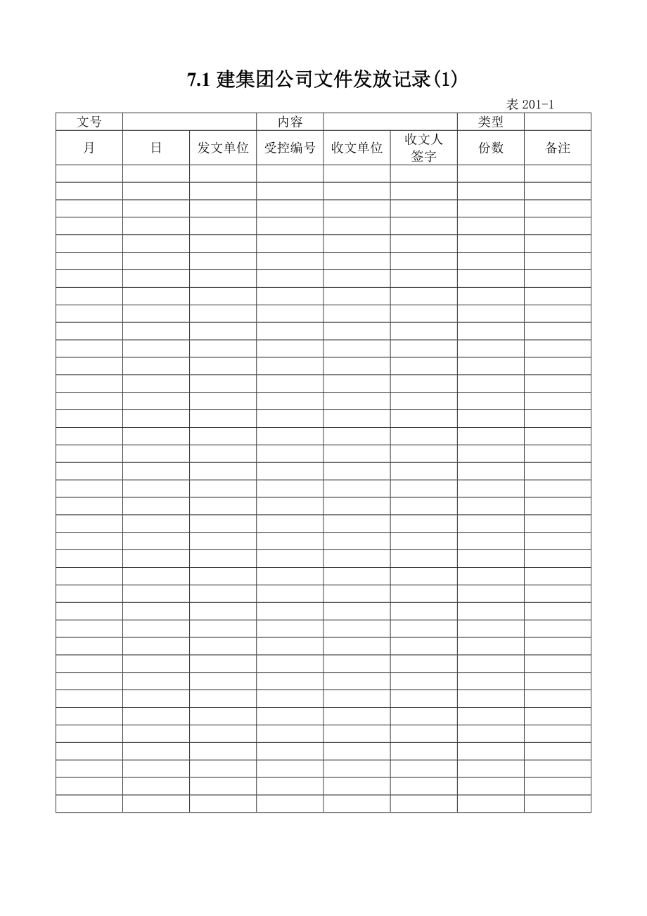 集团程序文件表格.doc_第1页