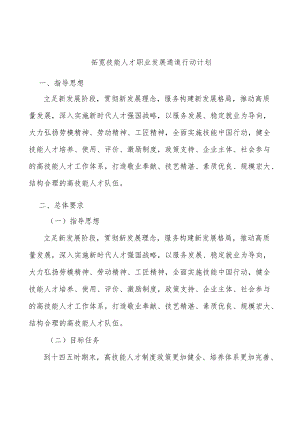 拓宽技能人才职业发展通道行动计划.docx