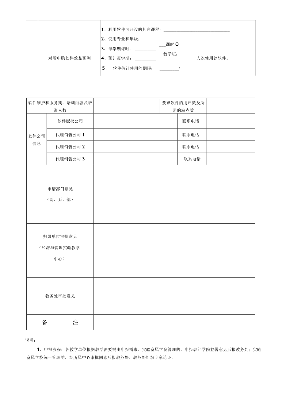 大学教学软件需求申报表.docx_第2页