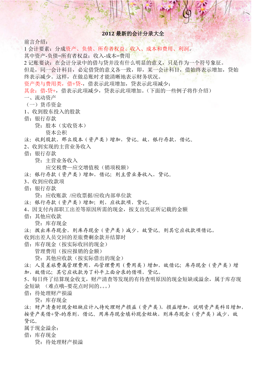 最新财务会计与管理知识分析大全.docx_第1页