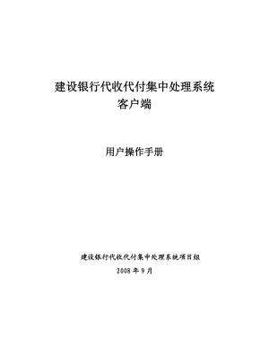 某银行代收代付集中处理系统1.docx