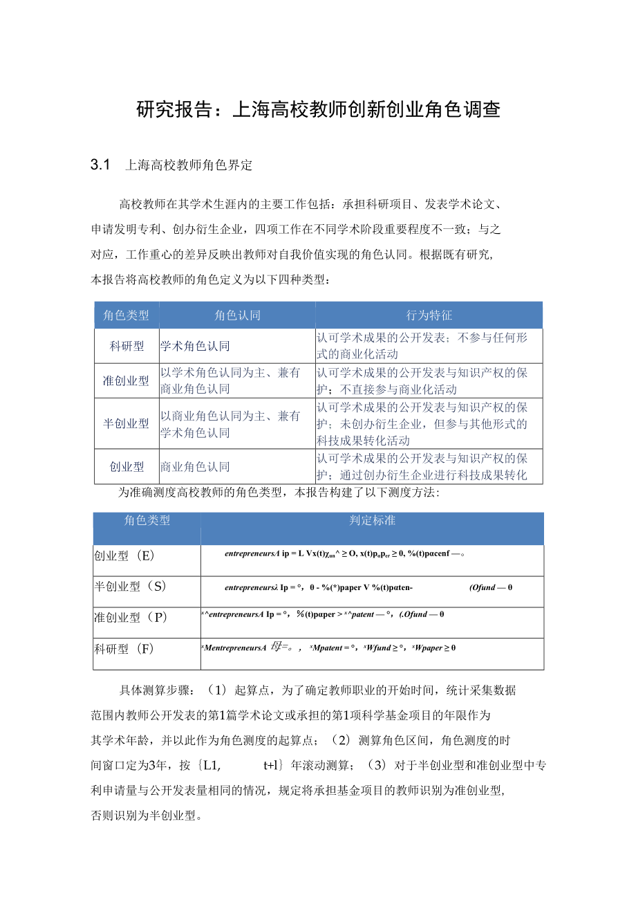 研究报告上海高校教师创新创业角色调查.docx_第1页