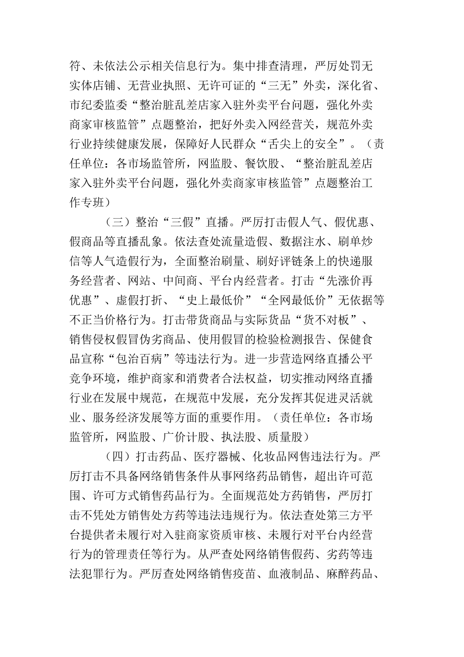 网络市场监管专项行动实施方案.docx_第2页