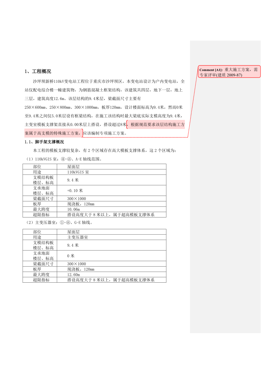 高大模板支撑系统专项施工方案.doc_第2页