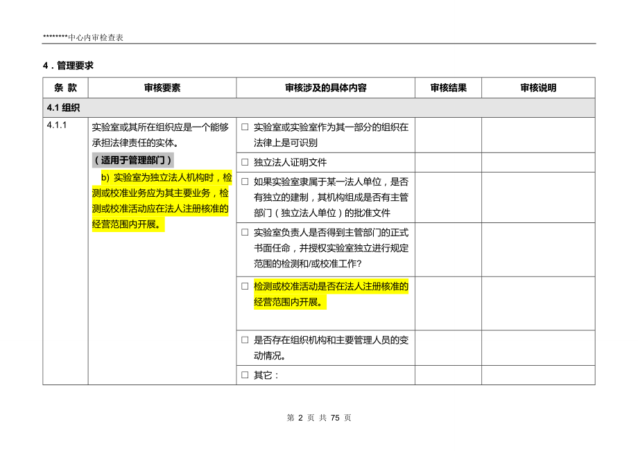 内审表含CL56检查表.docx_第2页