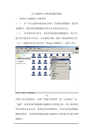 出口退税网上申报系统操作指南.docx