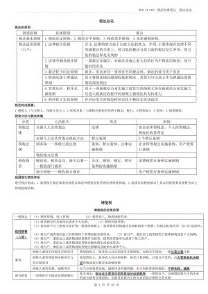 CPA税法精华笔记.docx