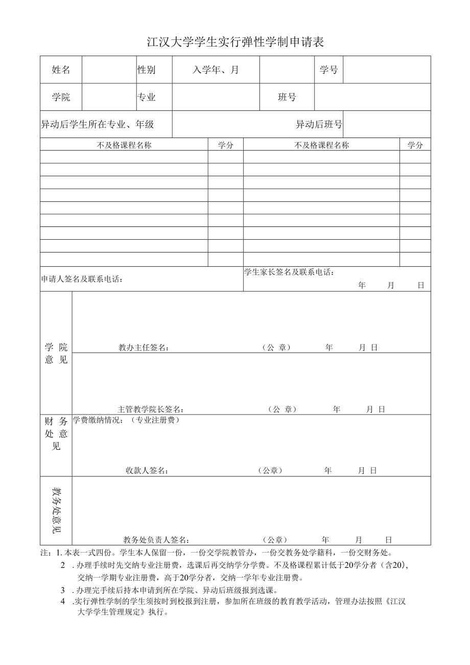 江汉大学学生退学审批表.docx_第1页