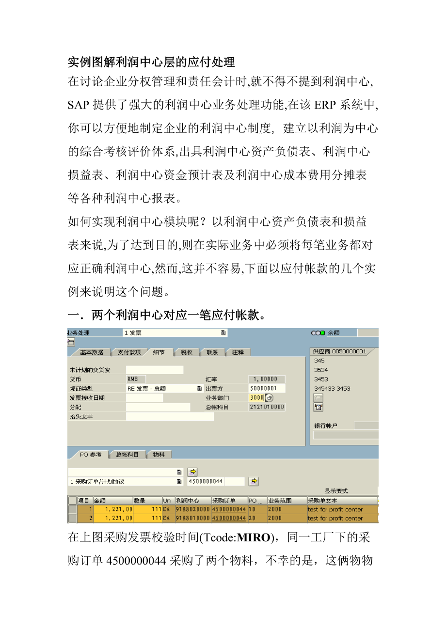 实例图解利润中心层的应付处理.docx_第1页