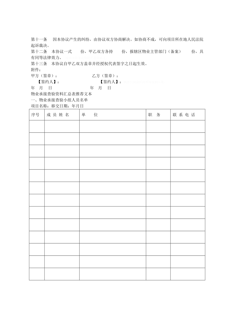 物业承接查验协议.doc_第3页