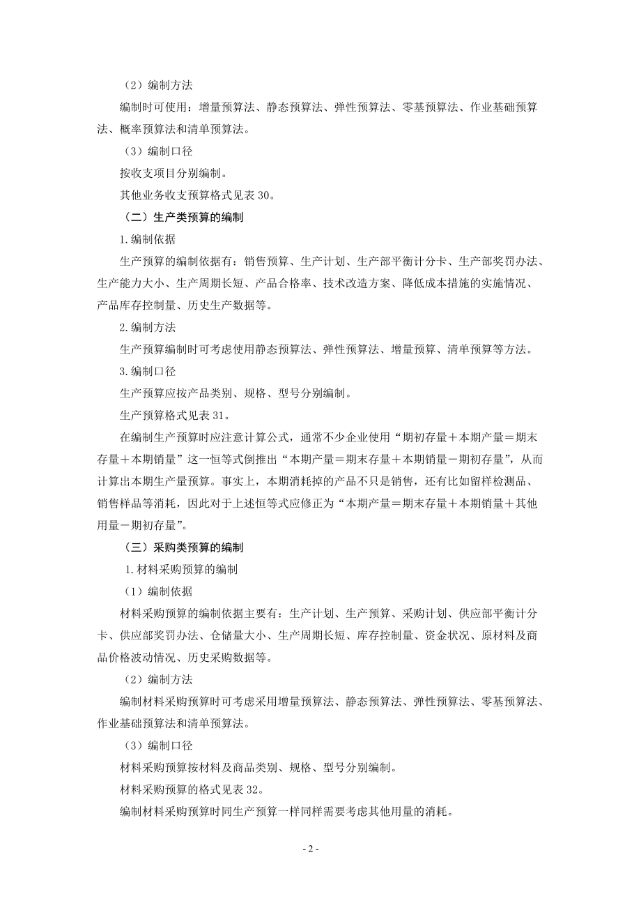 各分项预算编制方法.docx_第2页