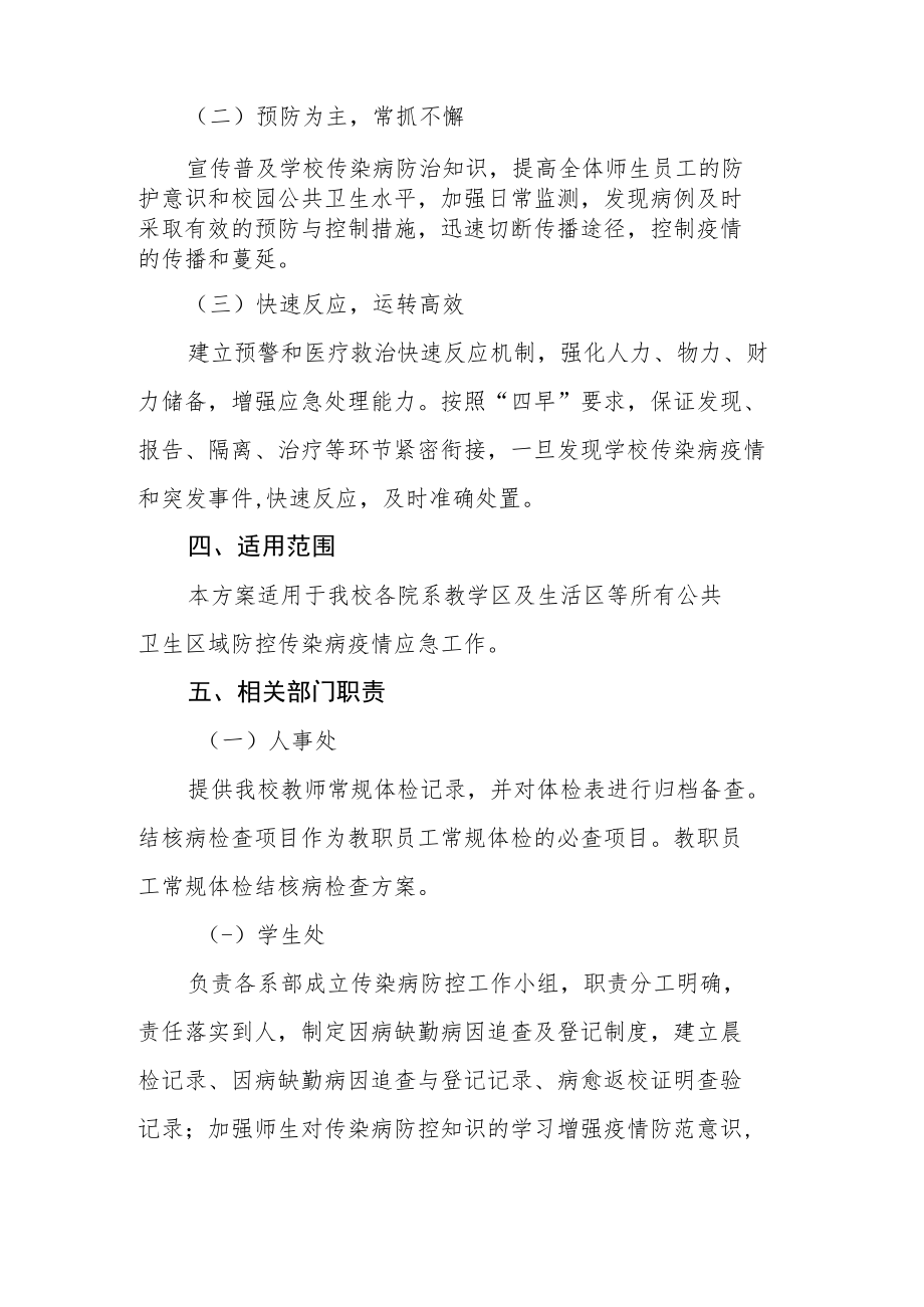 职业学院传染病防控工作方案.docx_第2页