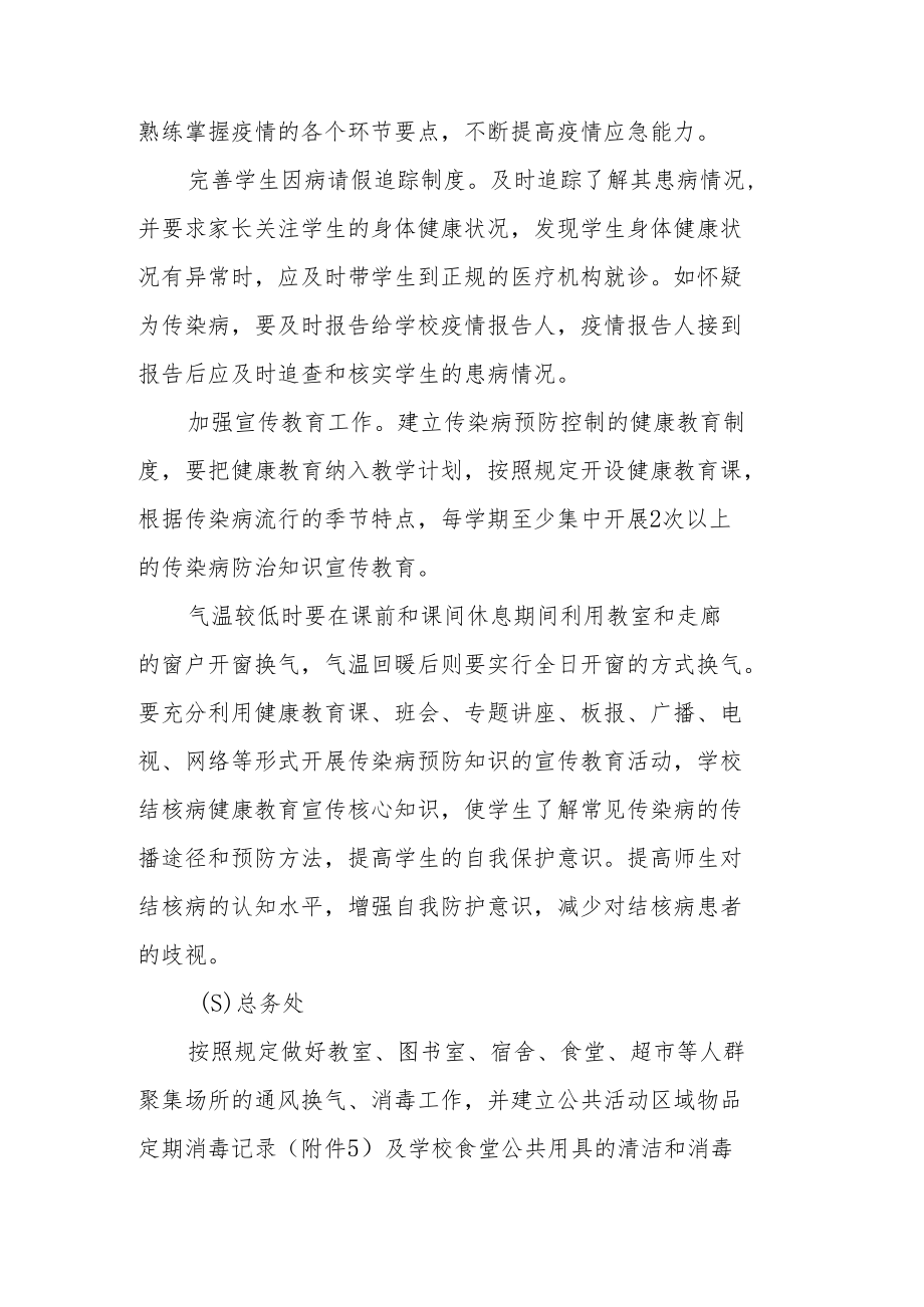 职业学院传染病防控工作方案.docx_第3页