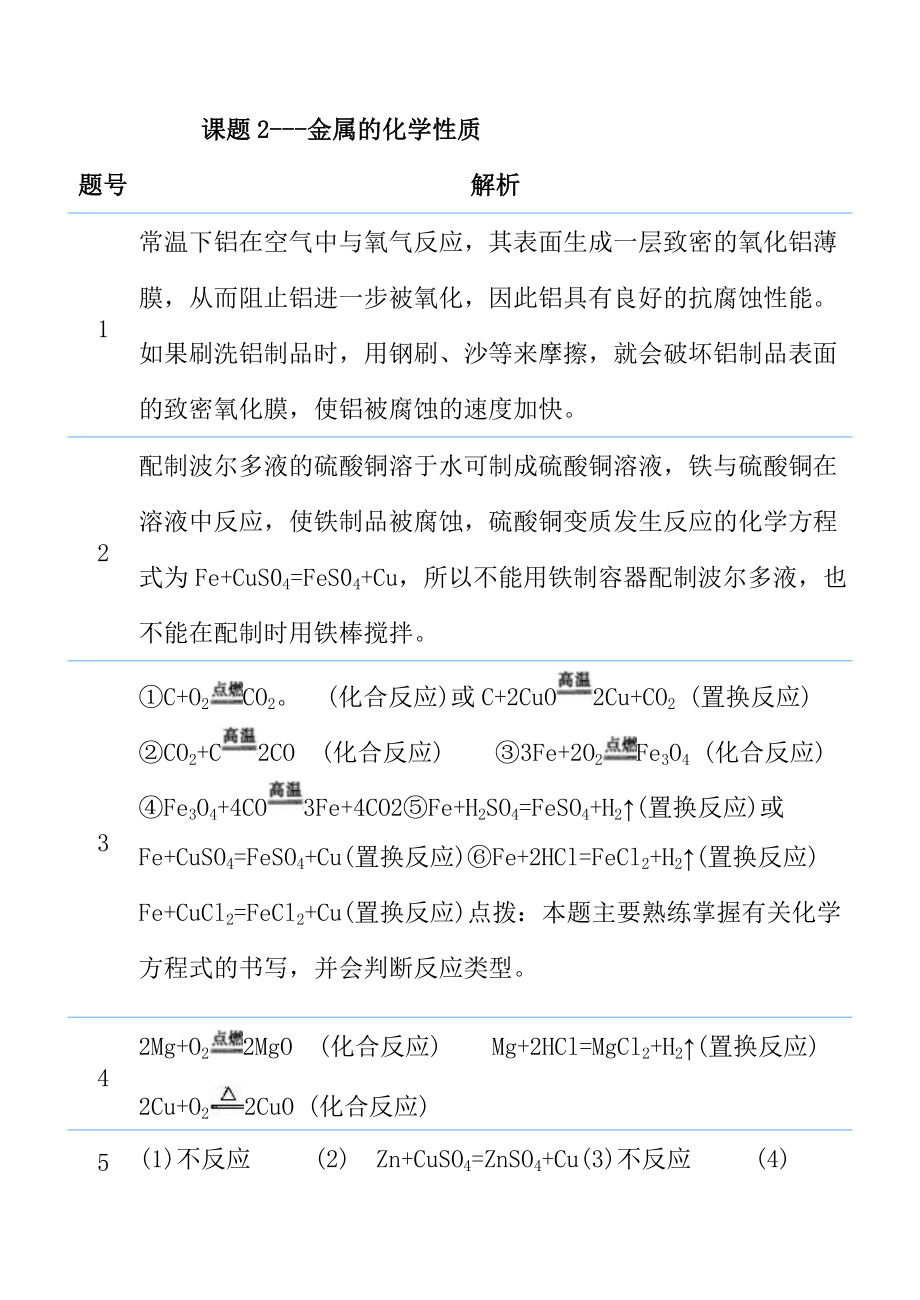 人教版化学教材九年级(下册)课后习题答案.doc_第2页