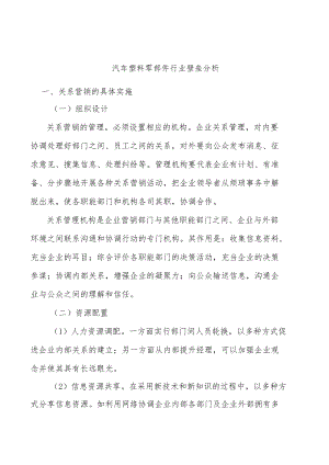 汽车塑料零部件行业壁垒分析.docx