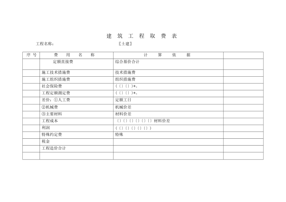 建筑工程预算书.doc_第3页