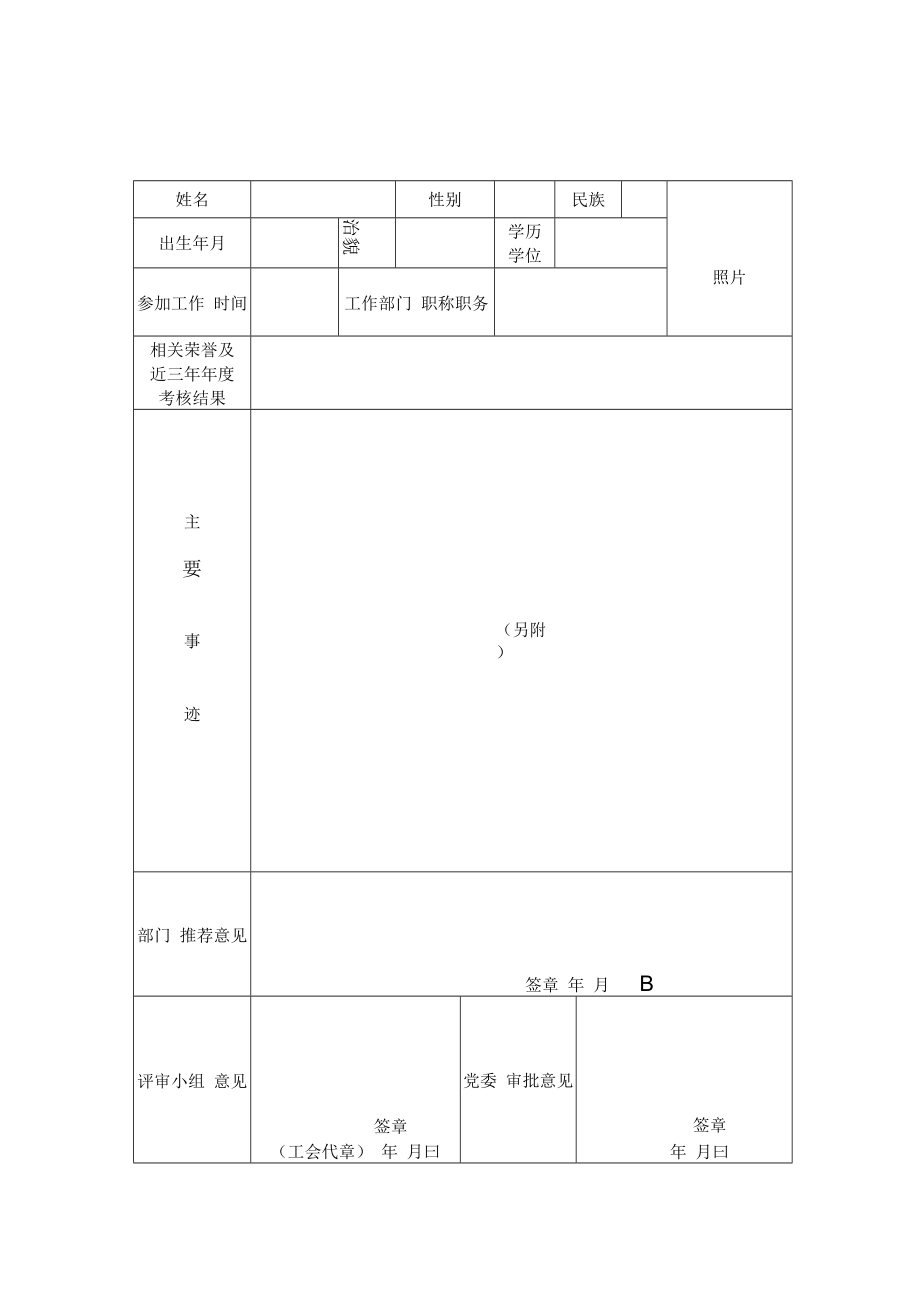景德镇学院“‘三育人’标兵”推荐表.docx_第3页