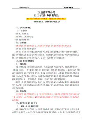 某公司年度财务报表(DOC 72页).docx