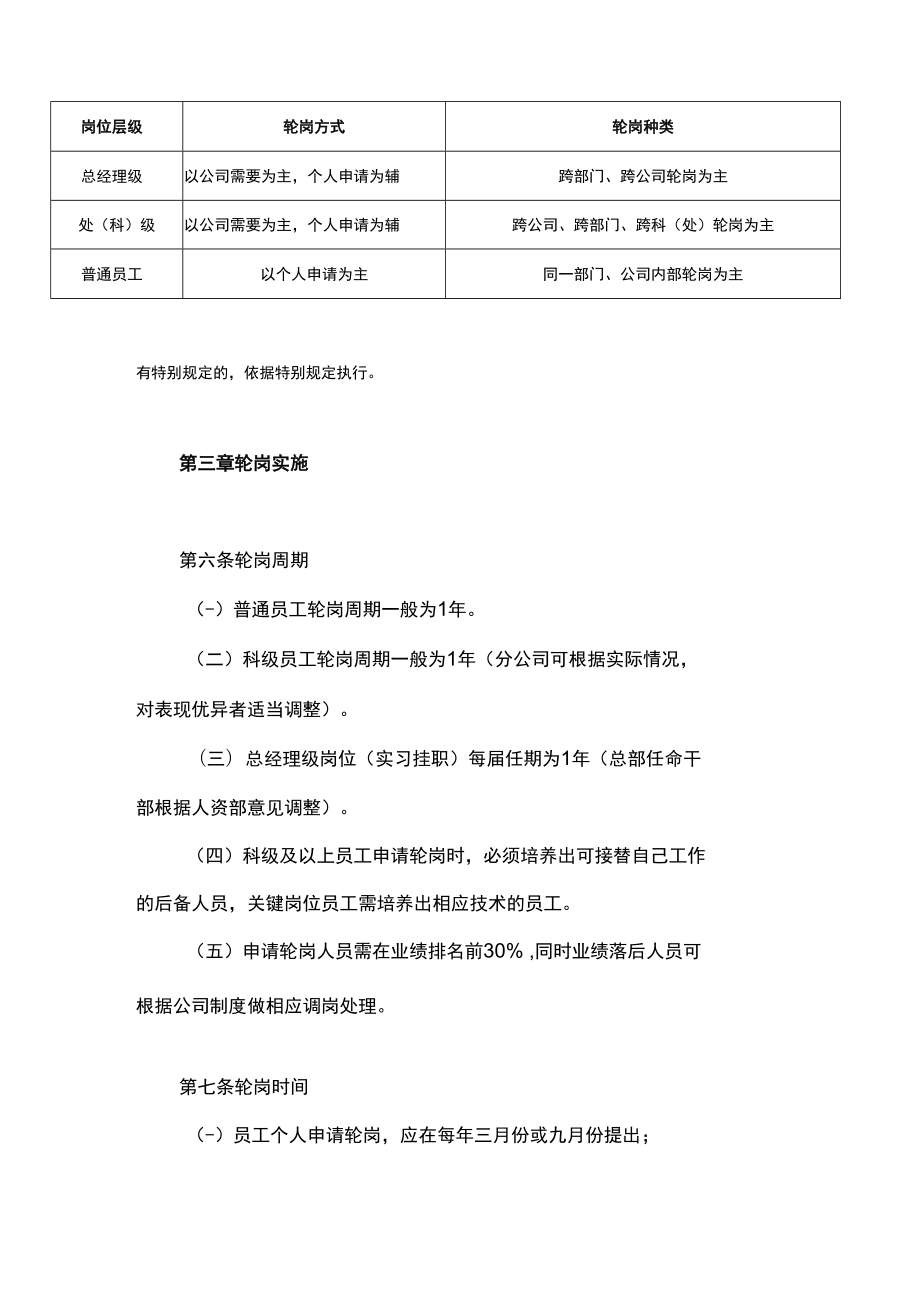 某大型肉联厂员工轮岗管理制度.docx_第2页