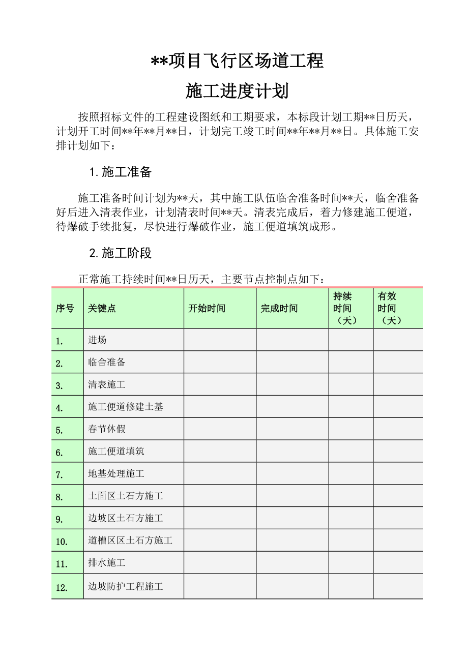 工程施工计划样本.doc_第1页