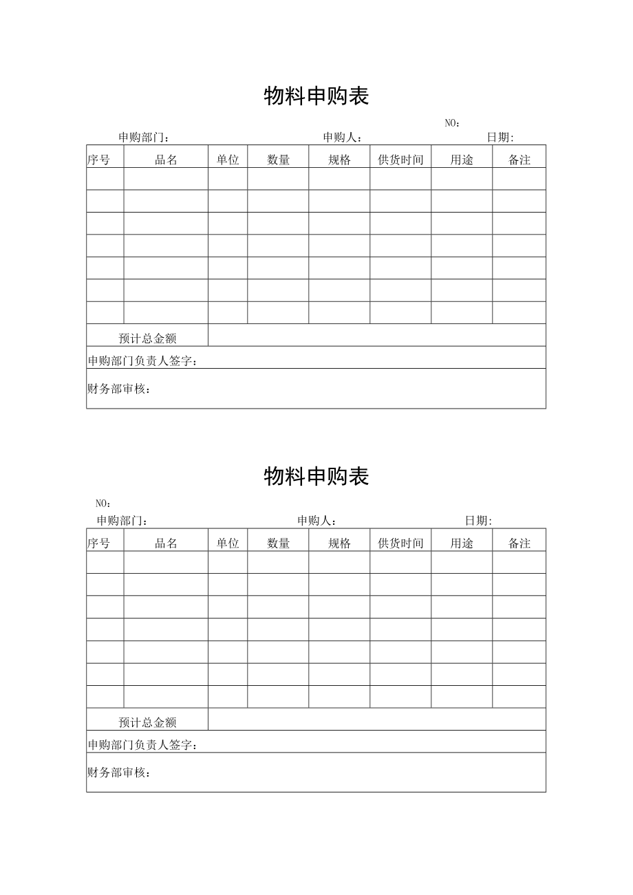 物料申购表模板.docx_第1页