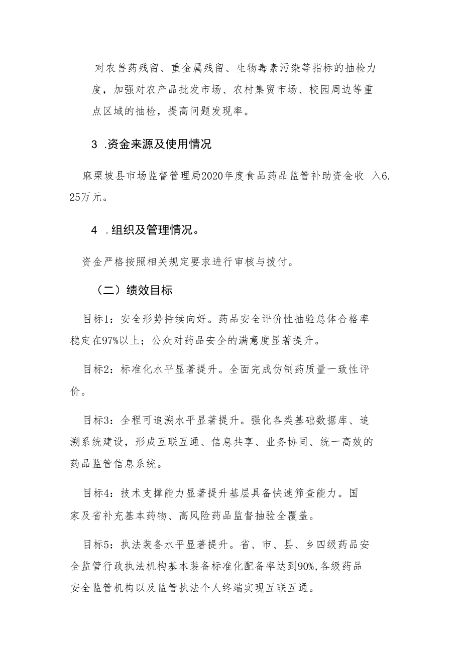 麻栗坡县市场监督管理局项目支出绩效自评报告.docx_第2页