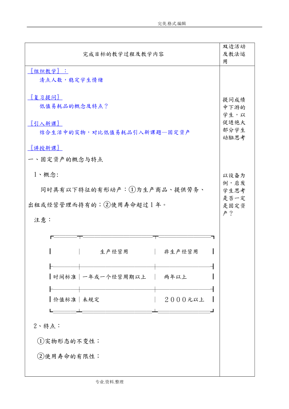 企业财务会计教学案(DOC194页).doc_第2页