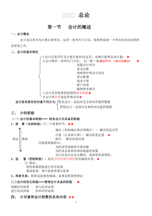 XXXX年会计基础重点.docx