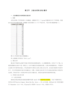 spss方差分析操作示范-步骤-例子.doc