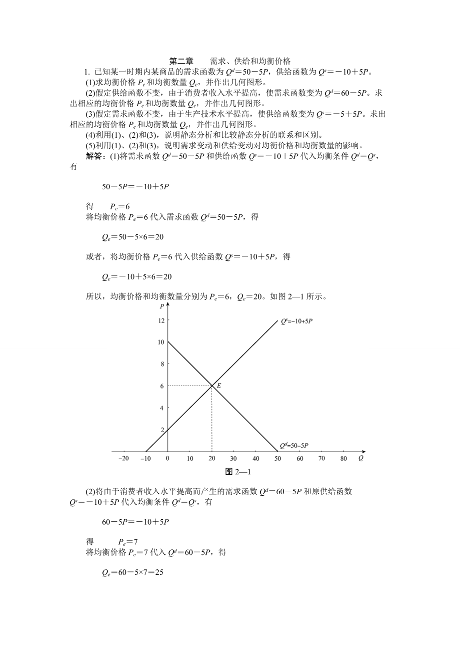 微观经济均衡价格管理与财务知识分析学.docx_第1页