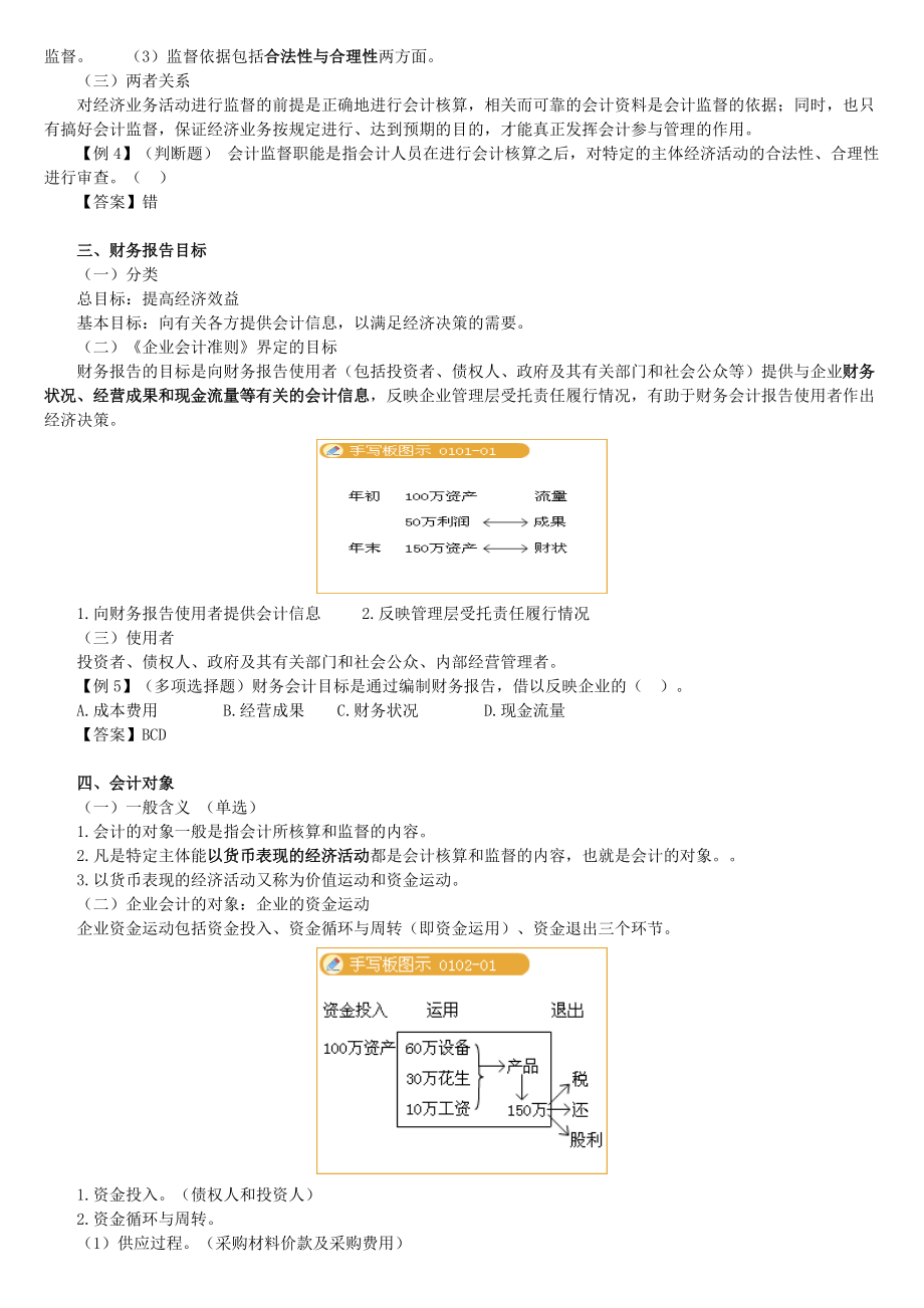 XXXX年会计从业资格考试-会计基础讲义(DOC 164页).docx_第2页