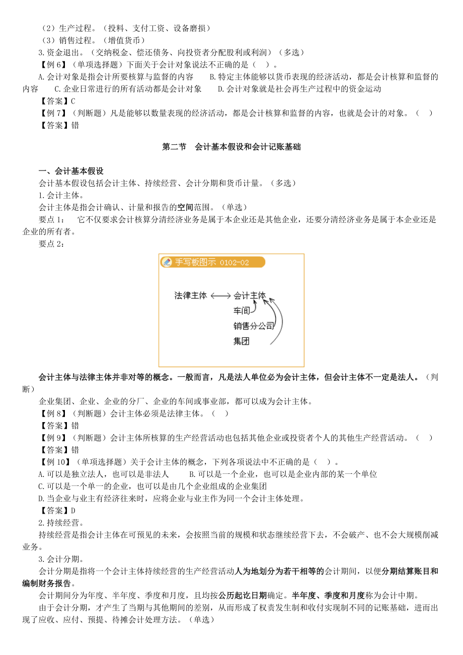 XXXX年会计从业资格考试-会计基础讲义(DOC 164页).docx_第3页