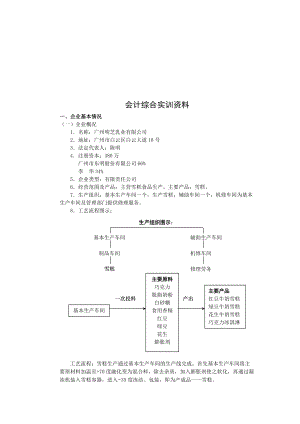 会计综合实训资料汇总.docx