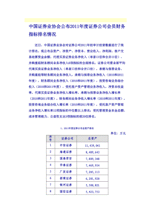 中信股票证券及财务会计管理知识分析指标.docx