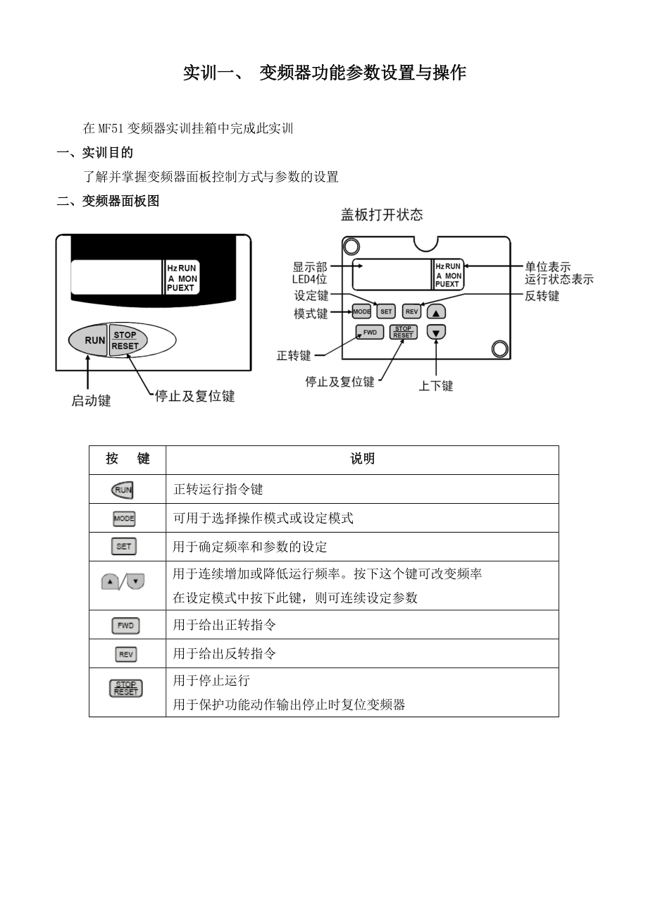 变频器应用技术实训指导书.doc_第2页