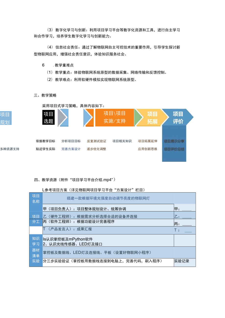 构建物联网系统原型-教学设计.docx_第2页